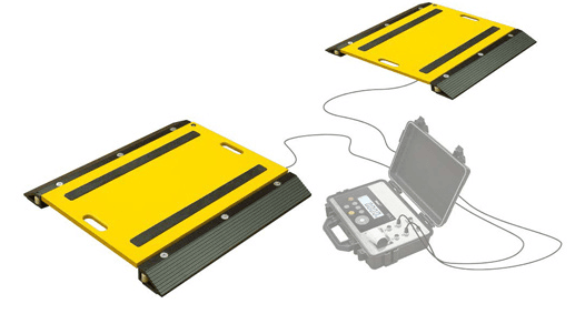 Portable Axle Weighing Pads
